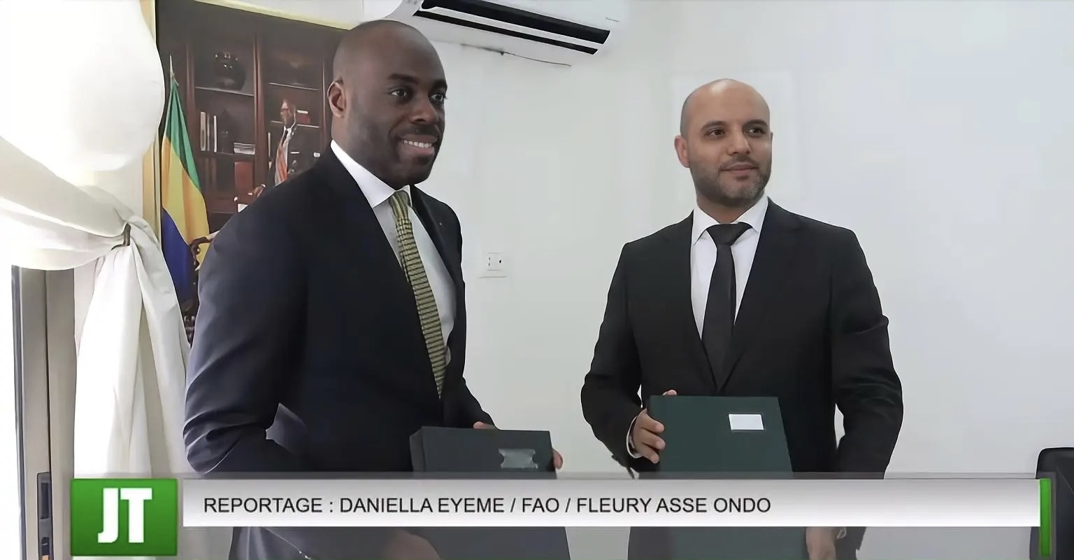 Signature du MoU entre BINEWVISION et le Ministère de l’Économie Numérique du Gabon